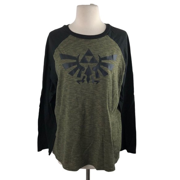Zelda Shirts The Legend Of Zelda Mens Triforce Tee Shirt Size Large